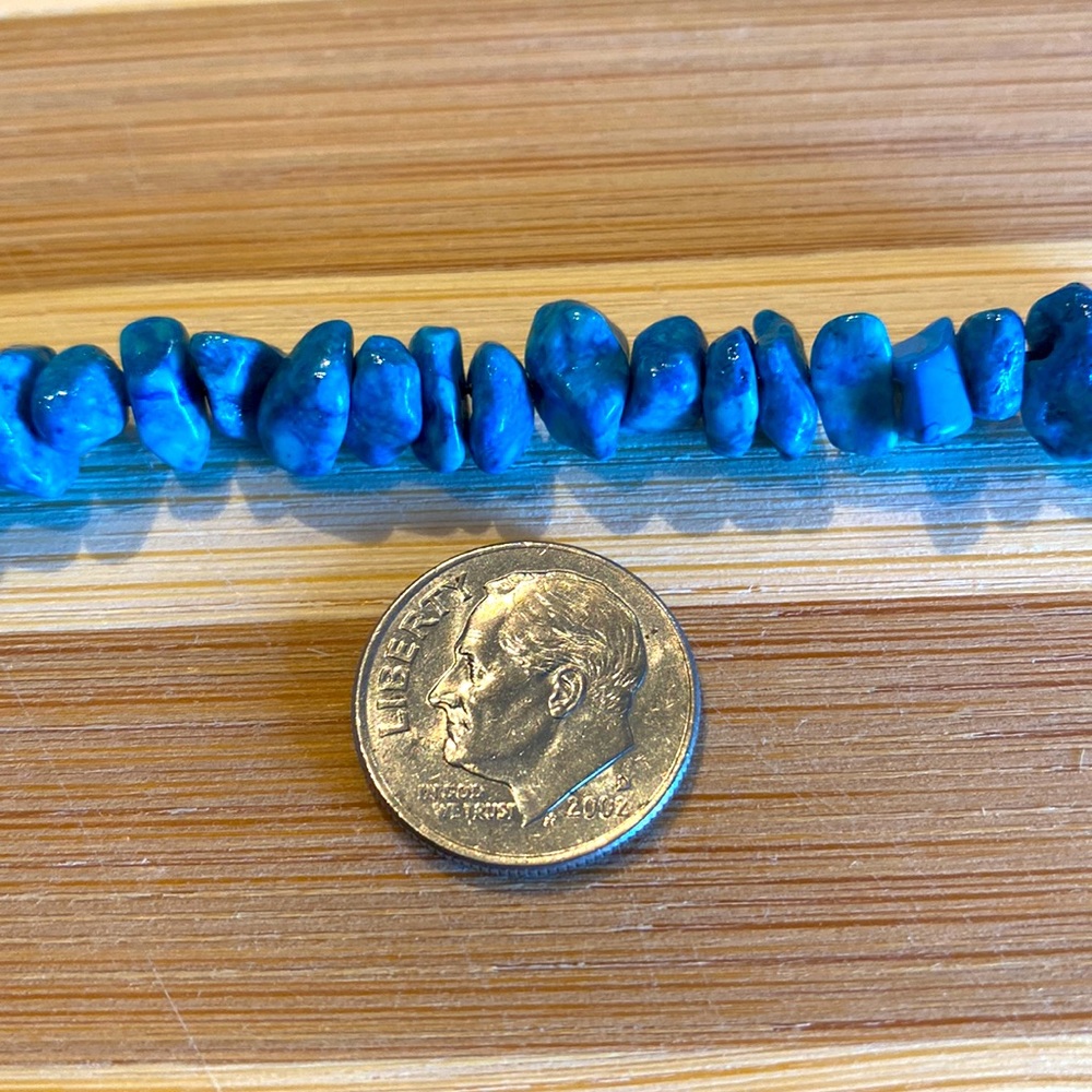 Turquoise beads - Picture 2 of 2